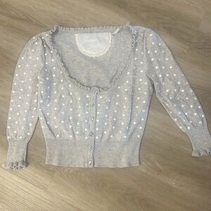 Guess Jeans cropped Cardigan. Size M